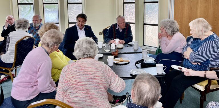 Elderly in Farnham Church (Public)