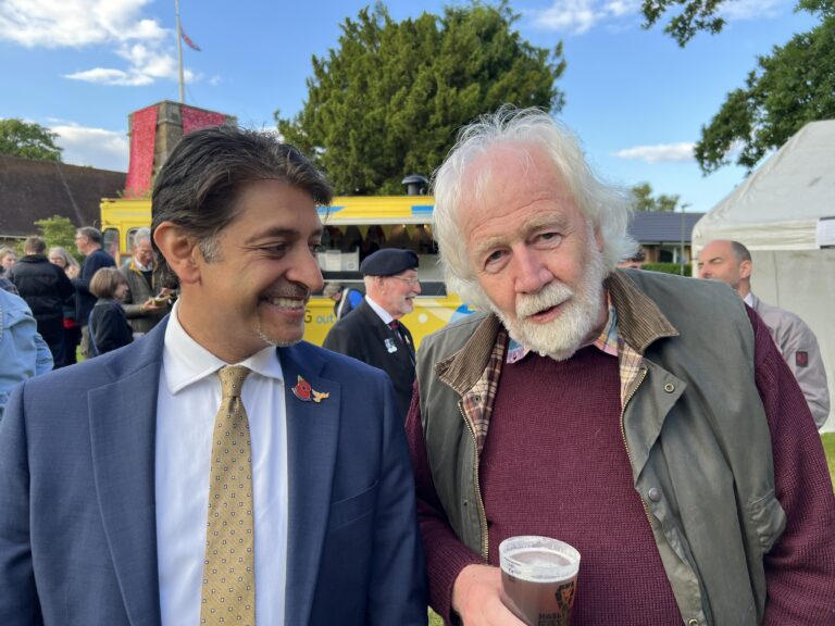 Happy man Haslemere (Public)