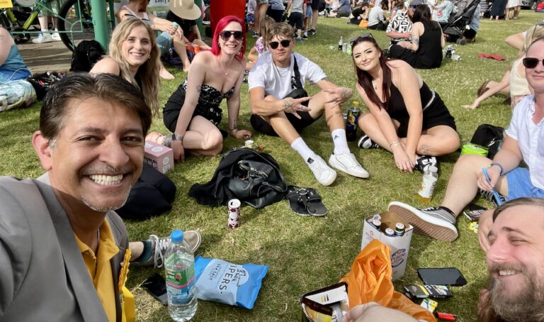 Young supporters picnic Farnham (Public)